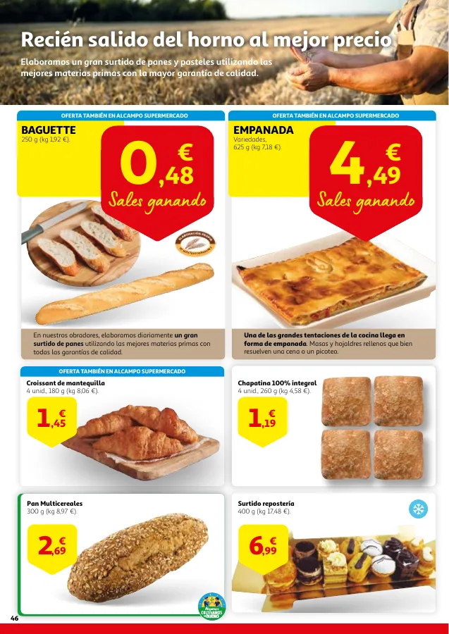 Número de página 45 del folleto promocional de la tienda Alcampo - 3x2 en una gran selección de producto... - fecha de vigencia: desde13.06 bis 26.06