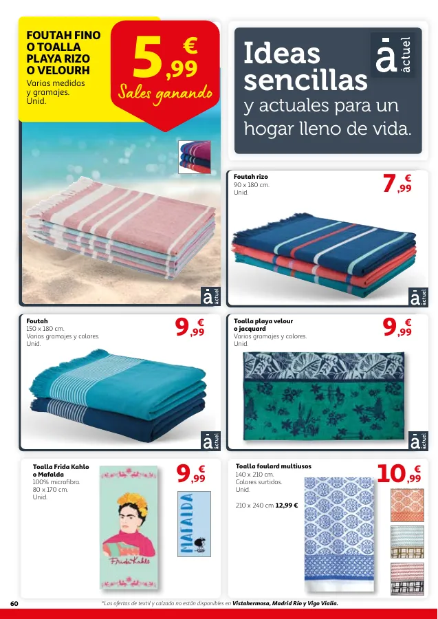 Número de página 59 del folleto promocional de la tienda Alcampo - 3x2 en una gran selección de producto... - fecha de vigencia: desde13.06 bis 26.06