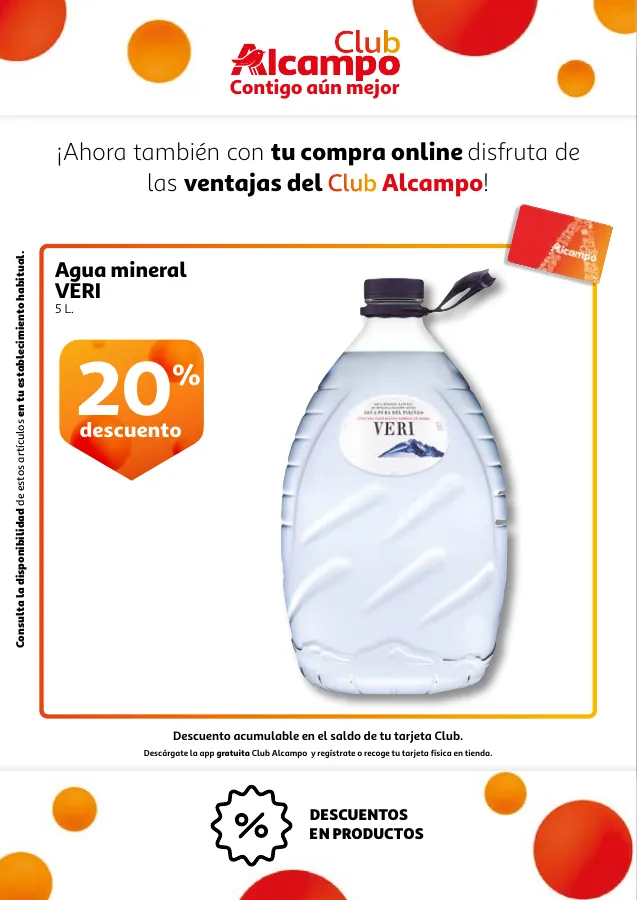 Número de página 10 del folleto promocional de la tienda Alcampo - Promociones Club Alcampo Contigo aún ... - fecha de vigencia: desde13.06 bis 26.06