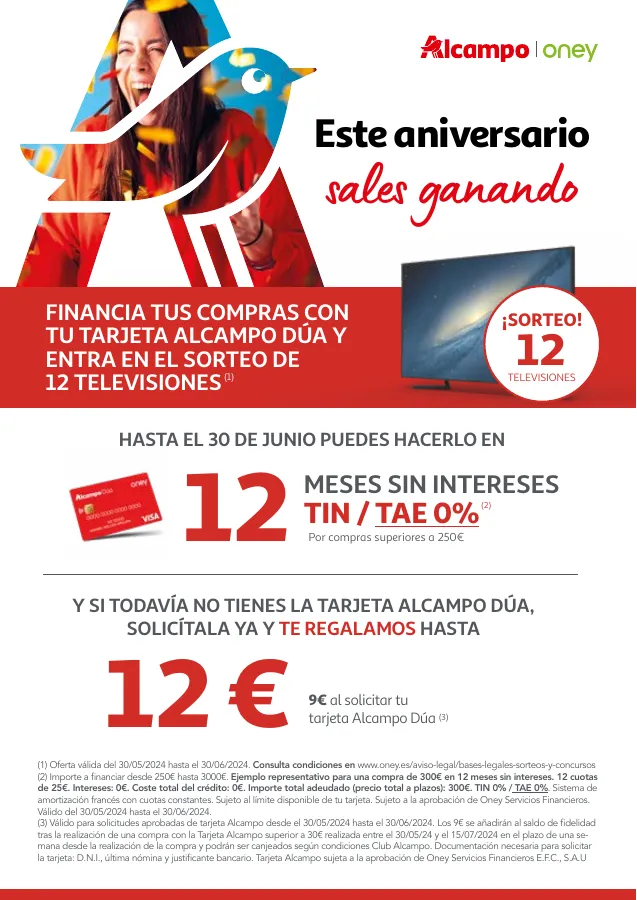 Número de página 21 del folleto promocional de la tienda Alcampo - Promociones Club Alcampo Contigo aún ... - fecha de vigencia: desde13.06 bis 26.06