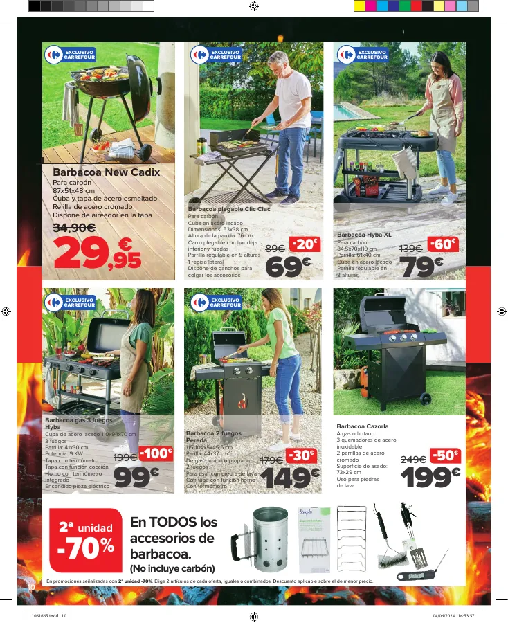 Número de página 10 del folleto promocional de la tienda Carrefour - JARDÍN - fecha de vigencia: desde20.06 bis 10.07