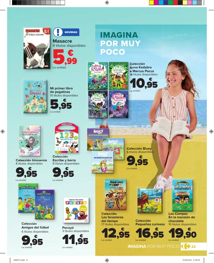 Número de página 23 del folleto promocional de la tienda Carrefour - VACACIONES - fecha de vigencia: desde20.06 bis 18.07