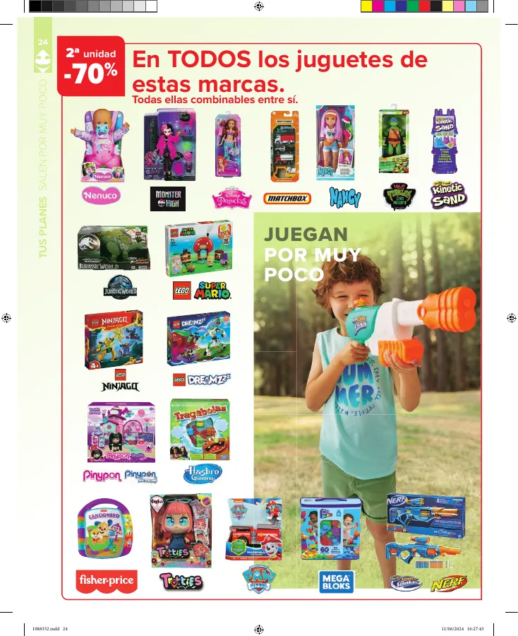 Número de página 24 del folleto promocional de la tienda Carrefour - VACACIONES - fecha de vigencia: desde20.06 bis 18.07