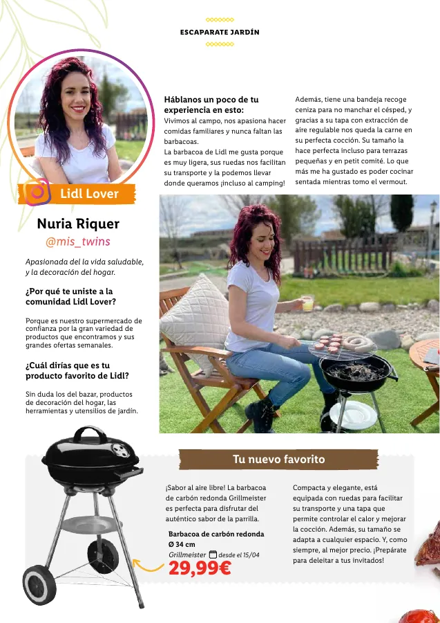 Número de página 36 del folleto promocional de la tienda Lidl - REVISTA INLIDL ABRIL - fecha de vigencia: desde01.04 bis 30.04