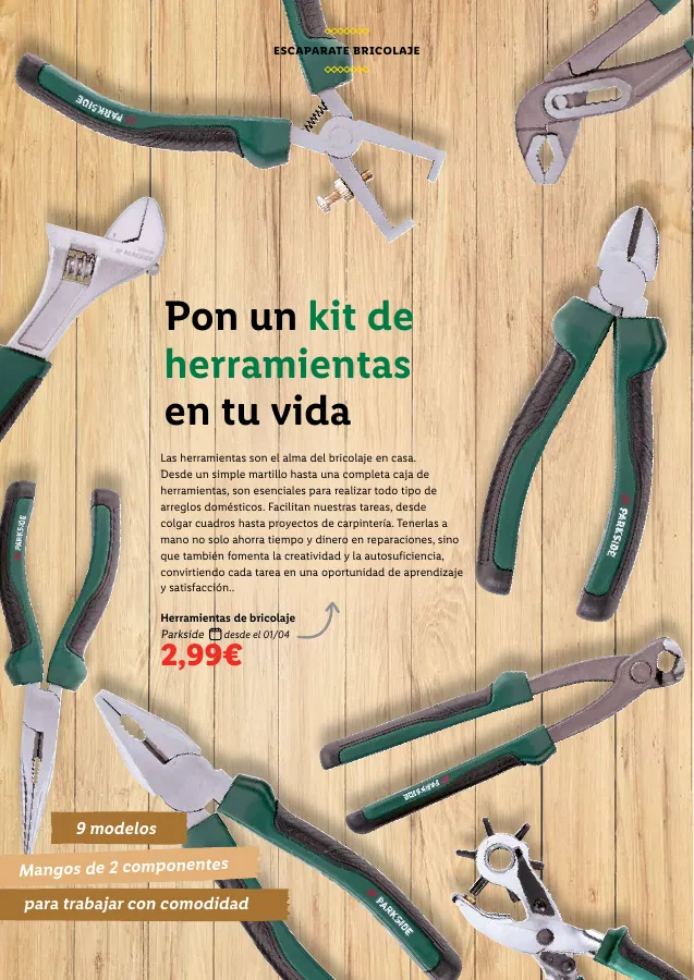 Número de página 40 del folleto promocional de la tienda Lidl - REVISTA INLIDL ABRIL - fecha de vigencia: desde01.04 bis 30.04