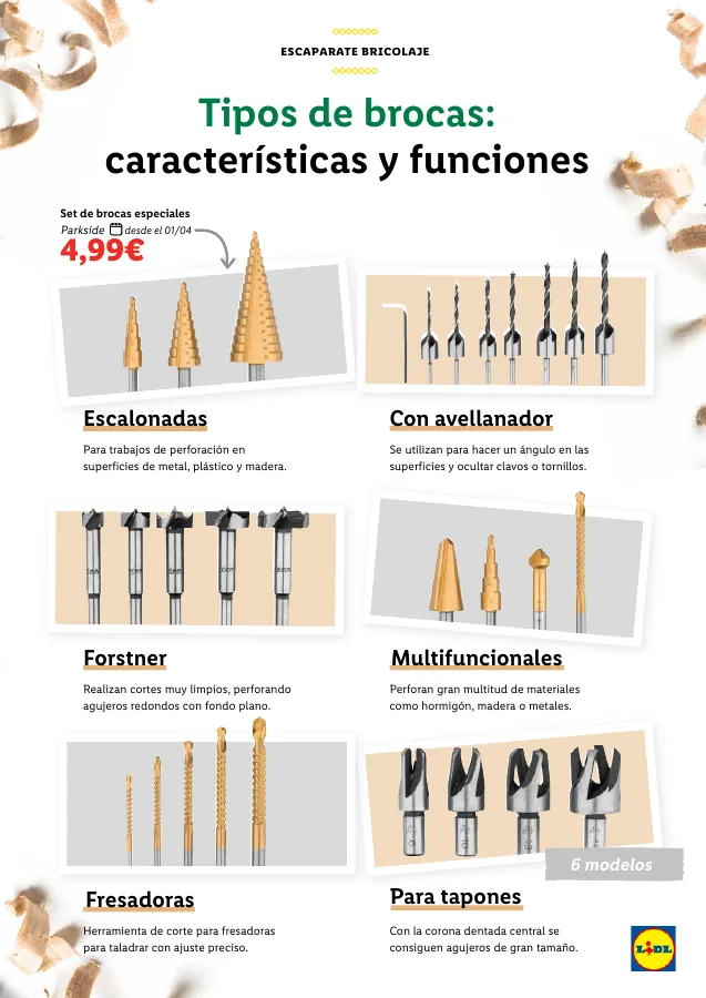 Número de página 41 del folleto promocional de la tienda Lidl - REVISTA INLIDL ABRIL - fecha de vigencia: desde01.04 bis 30.04