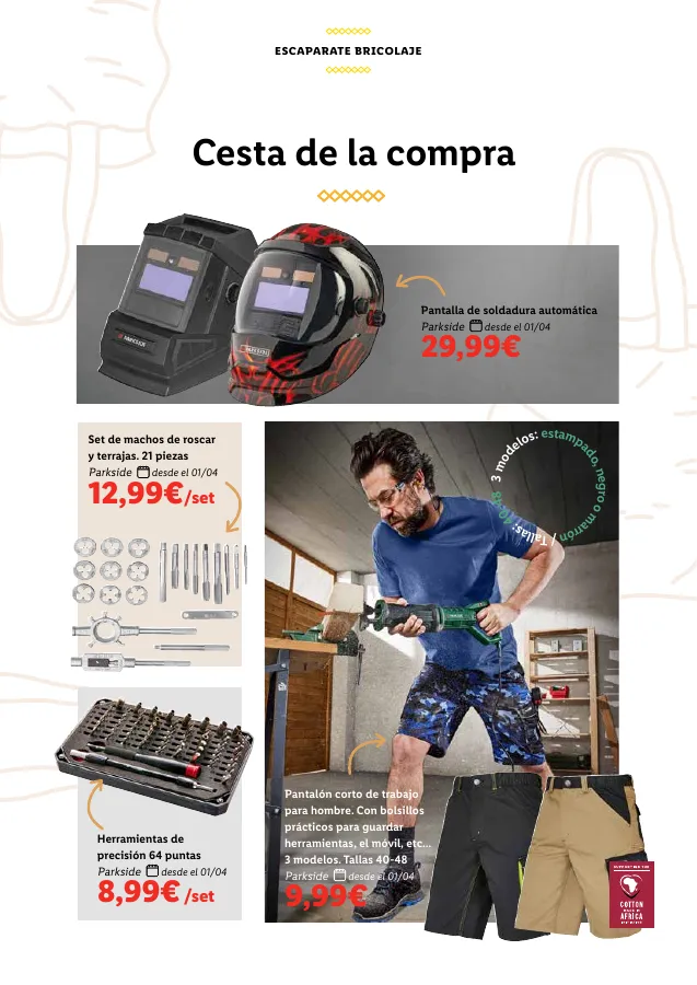 Número de página 42 del folleto promocional de la tienda Lidl - REVISTA INLIDL ABRIL - fecha de vigencia: desde01.04 bis 30.04