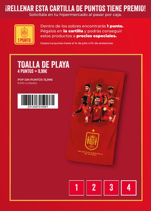 Número de página 3 del folleto promocional de la tienda Carrefour - ¡VAMOS SELECCIÓN! - fecha de vigencia: desde24.05 bis 05.07