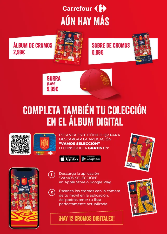 Número de página 5 del folleto promocional de la tienda Carrefour - ¡VAMOS SELECCIÓN! - fecha de vigencia: desde24.05 bis 05.07