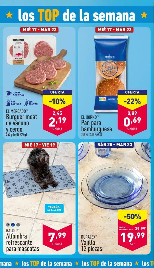 Número de página 2 del folleto promocional de la tienda Aldi - Amor a primer bocado y por un precio muy bajo - fecha de vigencia: desde17.07 bis 23.07