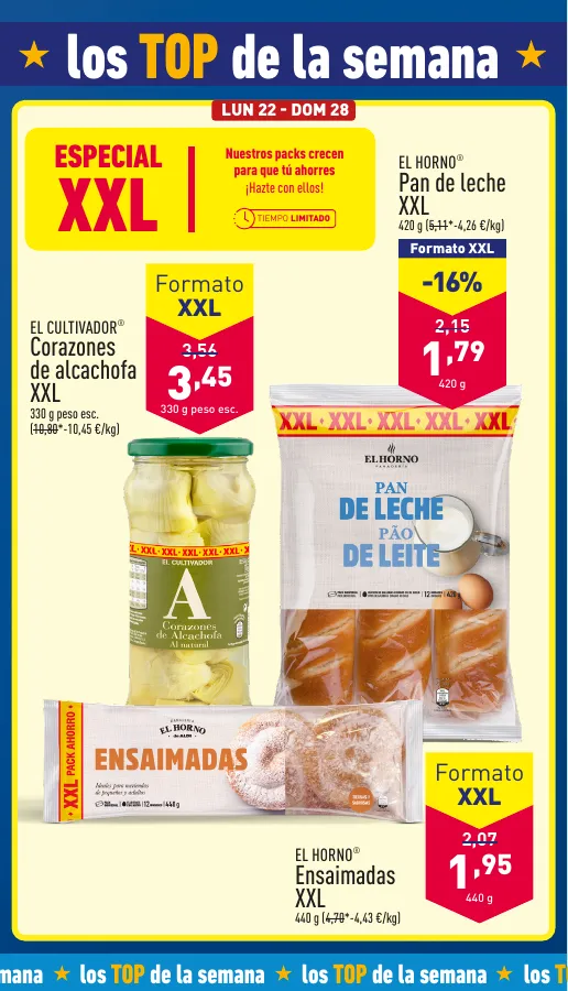 Número de página 3 del folleto promocional de la tienda Aldi - Amor a primer bocado y por un precio muy bajo - fecha de vigencia: desde17.07 bis 23.07