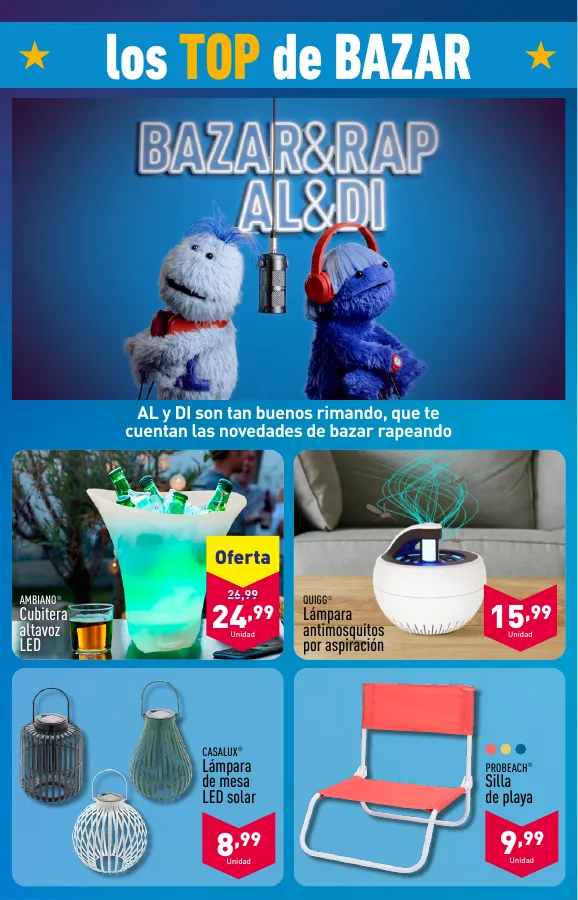 Número de página 15 del folleto promocional de la tienda Aldi - vienen de cerca, pero con estos precios van a llegar lejos - fecha de vigencia: desde24.07 bis 30.07