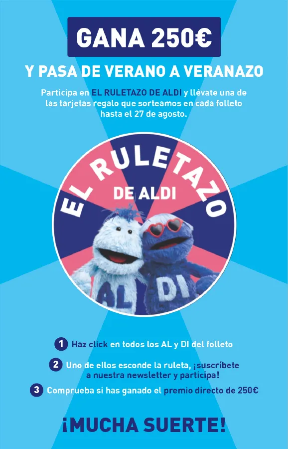 Número de página 3 del folleto promocional de la tienda Aldi - vienen de cerca, pero con estos precios van a llegar lejos - fecha de vigencia: desde24.07 bis 30.07