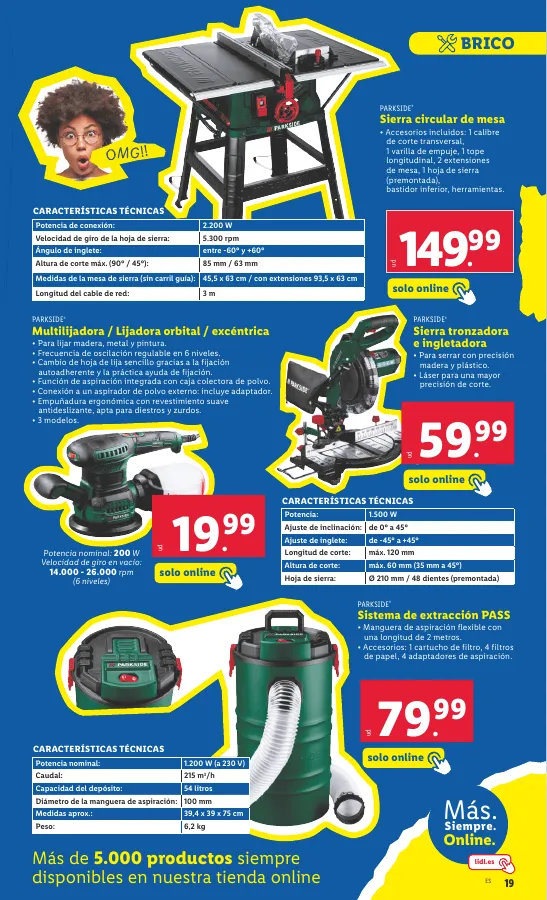 Número de página 41 del folleto promocional de la tienda Lidl - Marca la djferencja. Solo hoy lunes 2 de julio - fecha de vigencia: desde22.07 bis 28.07