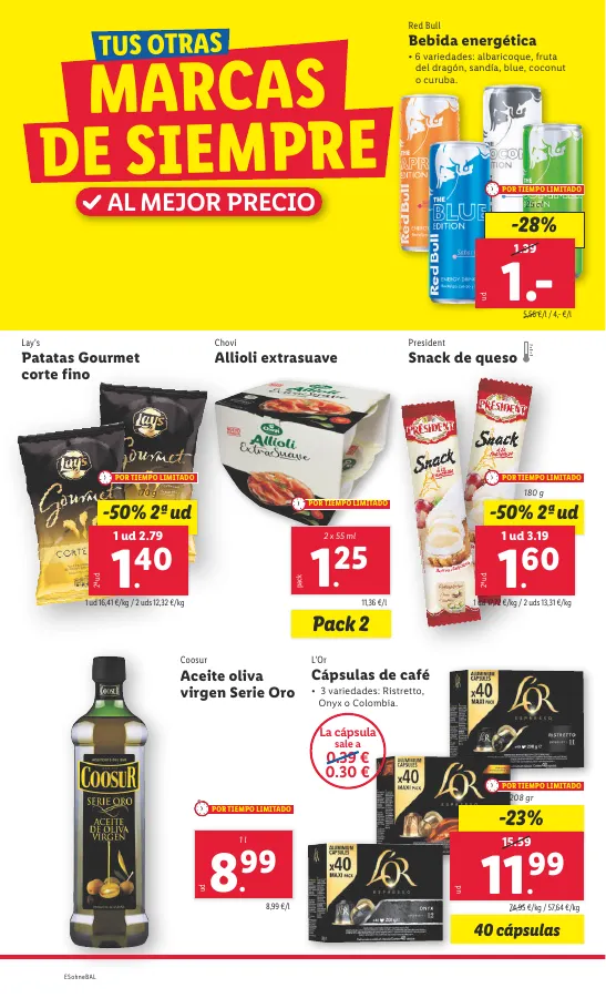 Número de página 18 del folleto promocional de la tienda Lidl - Marca la djferecia. Solo hoy lunes 29 de julio - fecha de vigencia: desde29.07 bis 04.08