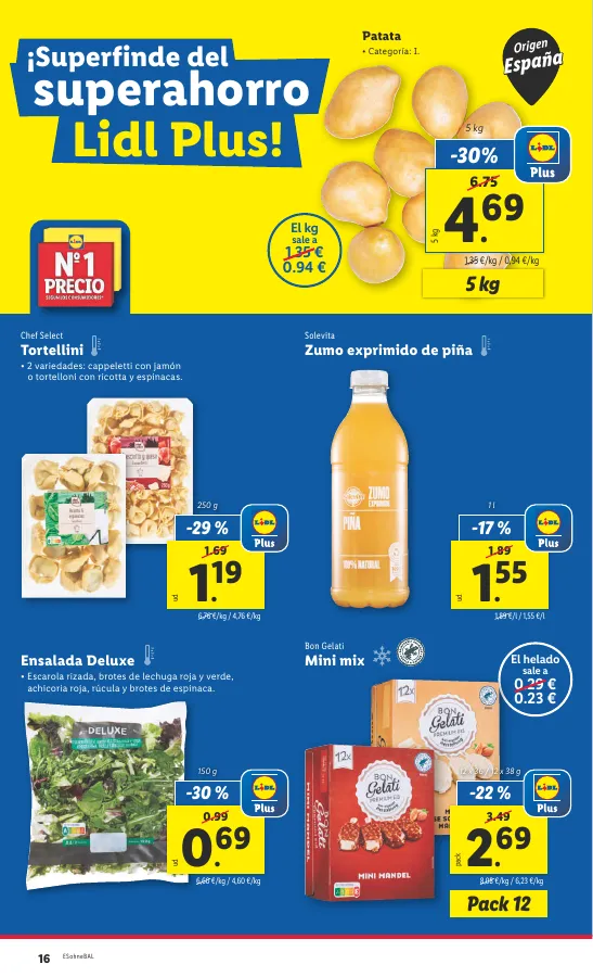 Número de página 20 del folleto promocional de la tienda Lidl - Marca la djferecia. Solo hoy lunes 29 de julio - fecha de vigencia: desde29.07 bis 04.08