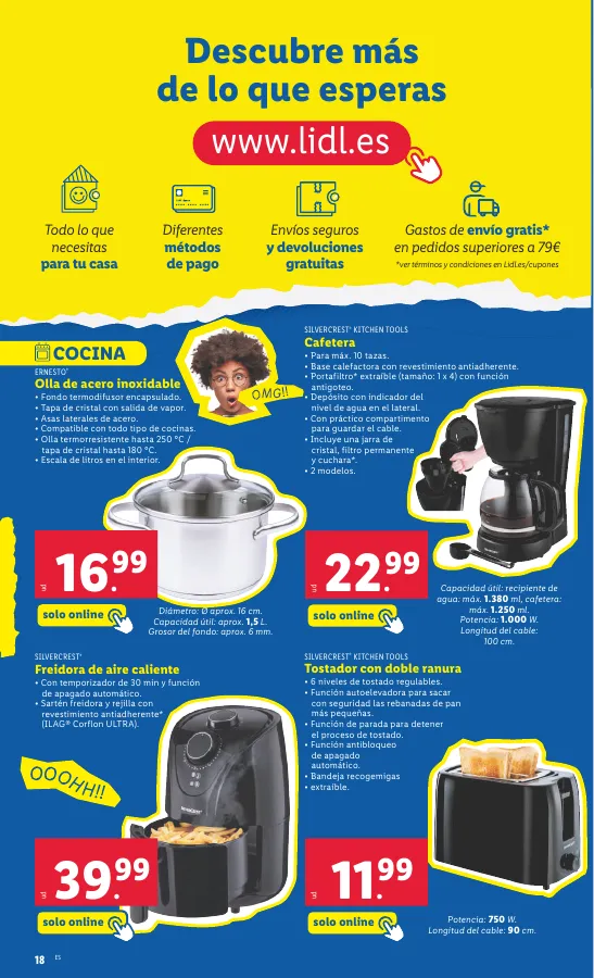 Número de página 40 del folleto promocional de la tienda Lidl - Marca la djferecia. Solo hoy lunes 29 de julio - fecha de vigencia: desde29.07 bis 04.08