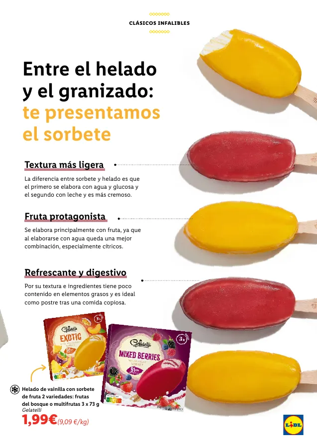 Número de página 31 del folleto promocional de la tienda Lidl - in lidl no hay verano sin helados - fecha de vigencia: desde01.07 bis 31.07