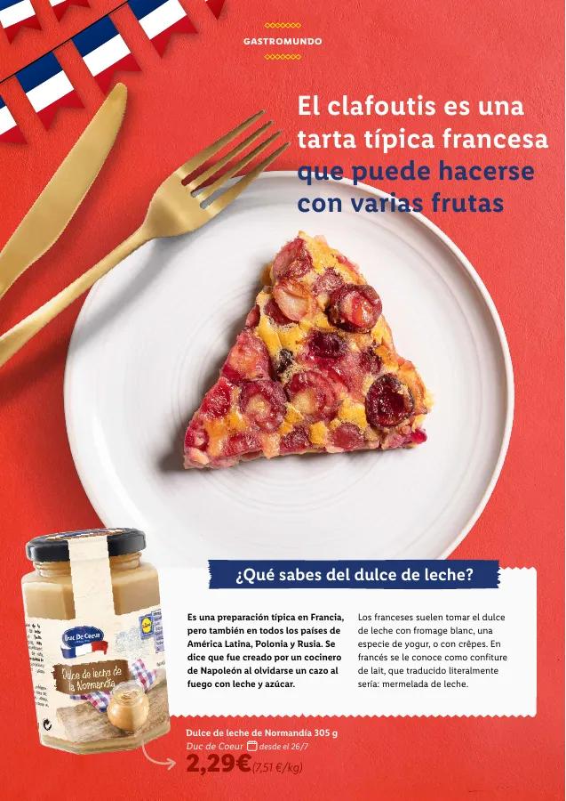 Número de página 42 del folleto promocional de la tienda Lidl - in lidl no hay verano sin helados - fecha de vigencia: desde01.07 bis 31.07