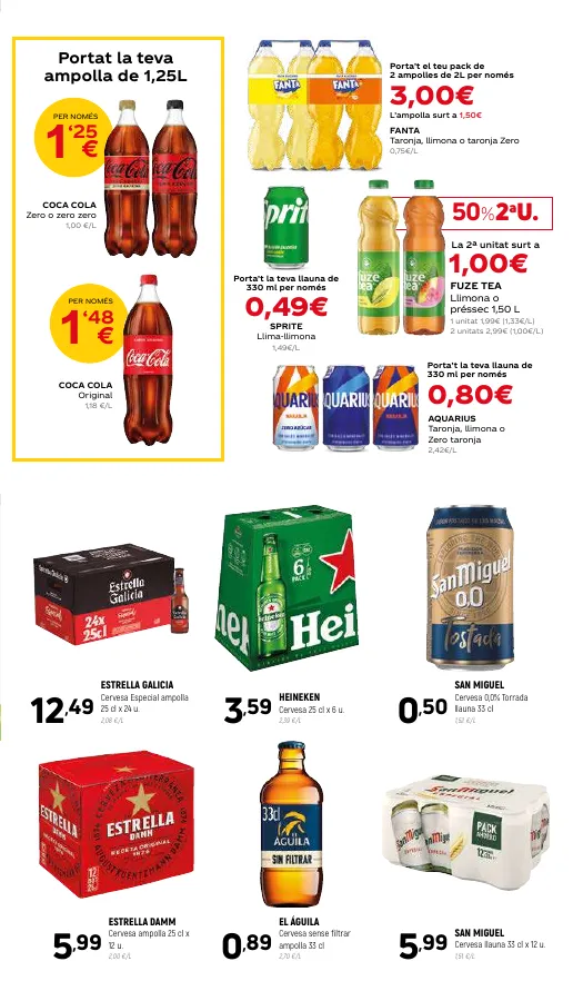 Número de página 15 del folleto promocional de la tienda Coviran - Especial marca coviran qualitat preu! - fecha de vigencia: desde23.07 bis 03.08