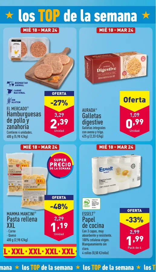 Número de página 2 del folleto promocional de la tienda Aldi - De temporada por muy poco - fecha de vigencia: desde18.09 bis 24.09