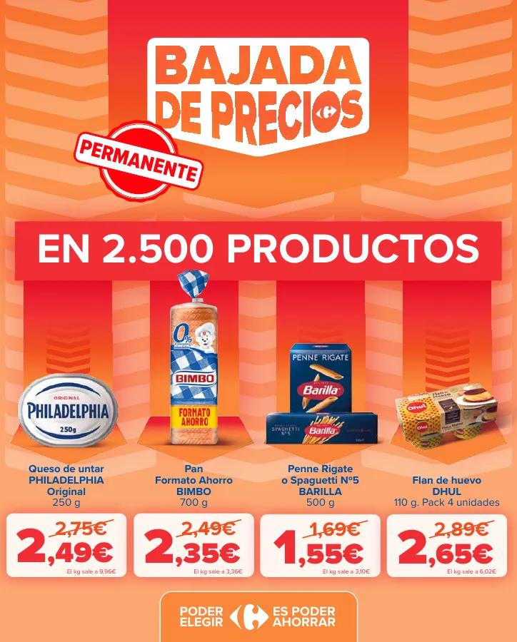 Número de página 4 del folleto promocional de la tienda Carrefour - Ahorra acumulando - fecha de vigencia: desde12.09 bis 24.09