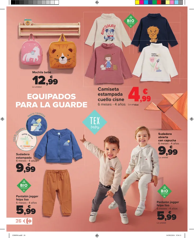 Número de página 26 del folleto promocional de la tienda Carrefour - Ahorrar es un juego de ninos - fecha de vigencia: desde28.08 bis 23.09