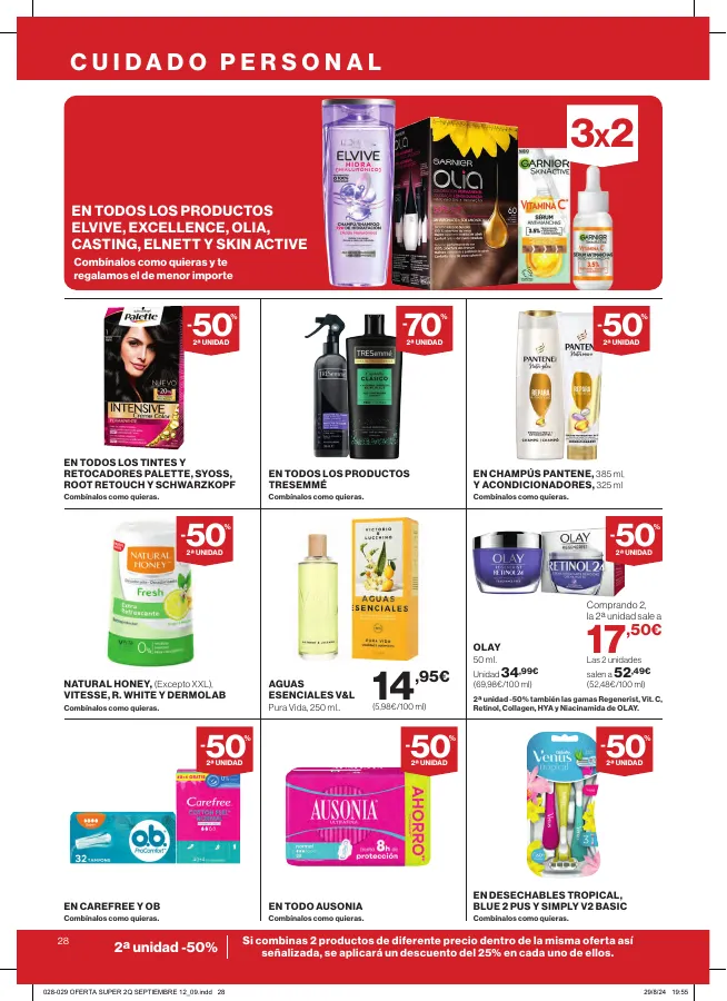 Número de página 32 del folleto promocional de la tienda Hipercor - buenos precios a diario - fecha de vigencia: desde12.09 bis 25.09