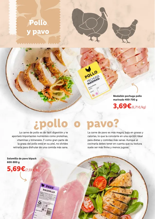 Número de página 22 del folleto promocional de la tienda Lidl - In lidl la carne mas fresca al mejor precio - fecha de vigencia: desde01.09 bis 30.09