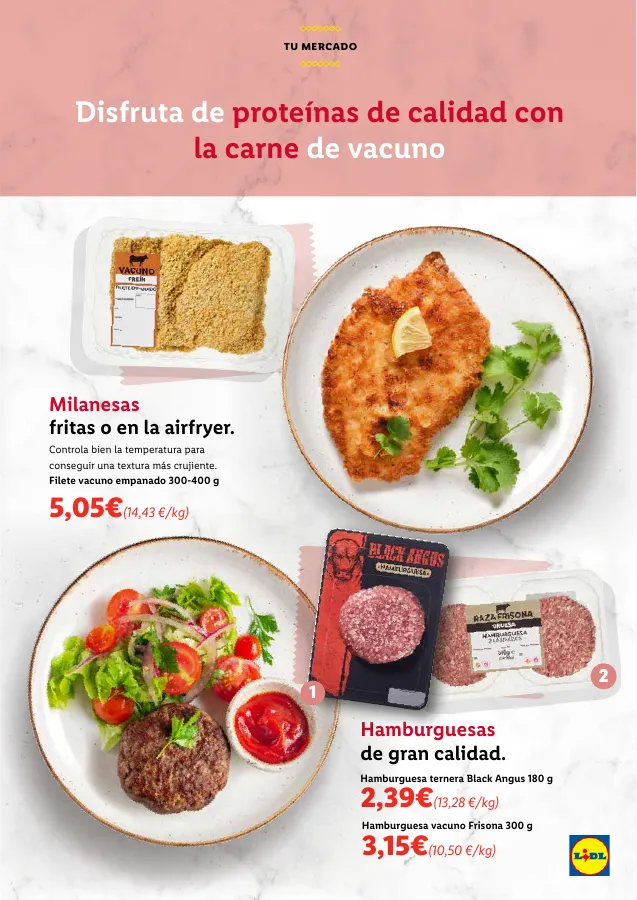 Número de página 25 del folleto promocional de la tienda Lidl - In lidl la carne mas fresca al mejor precio - fecha de vigencia: desde01.09 bis 30.09