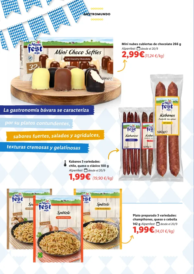 Número de página 34 del folleto promocional de la tienda Lidl - In lidl la carne mas fresca al mejor precio - fecha de vigencia: desde01.09 bis 30.09