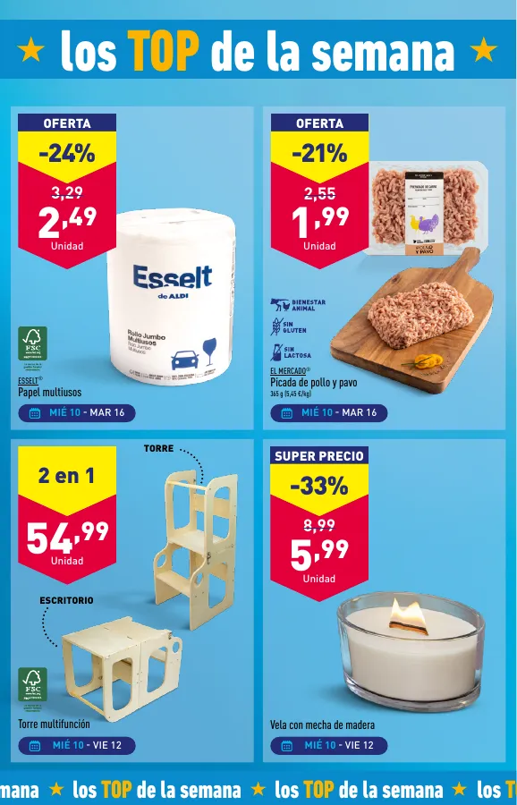 Número de página 3 del folleto promocional de la tienda Aldi - Folleto semanal - fecha de vigencia: desde10.04 bis 16.04