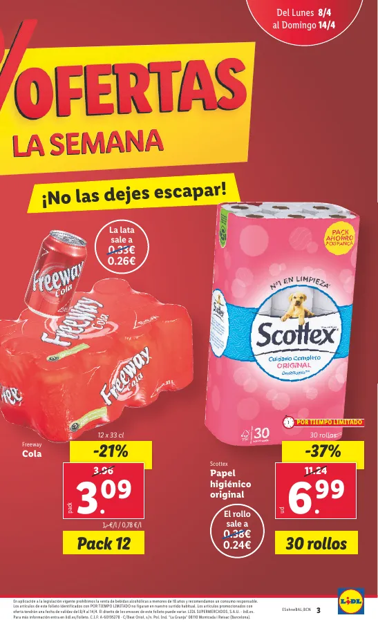 Número de página 21 del folleto promocional de la tienda Lidl - FOLLETO BAZAR 8/4 - fecha de vigencia: desde01.04 bis 08.04