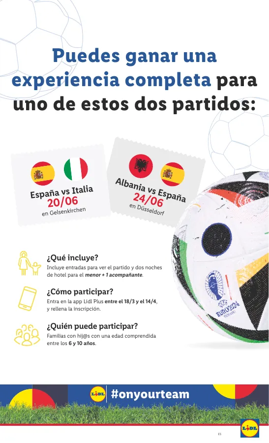 Número de página 45 del folleto promocional de la tienda Lidl - FOLLETO BAZAR 8/4 - fecha de vigencia: desde01.04 bis 08.04