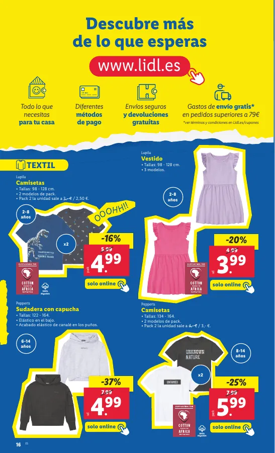 Número de página 44 del folleto promocional de la tienda Lidl - FOLLETO ALIMENTACIÓN 8/4 - fecha de vigencia: desde08.04 bis 14.04