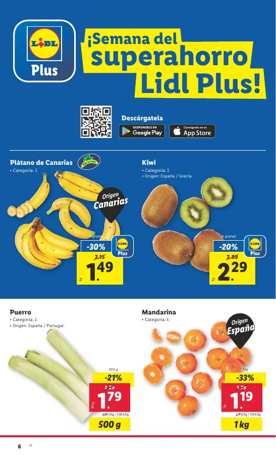 Número de página 6 del folleto promocional de la tienda Lidl - FOLLETO ALIMENTACIÓN 8/4 - fecha de vigencia: desde08.04 bis 14.04