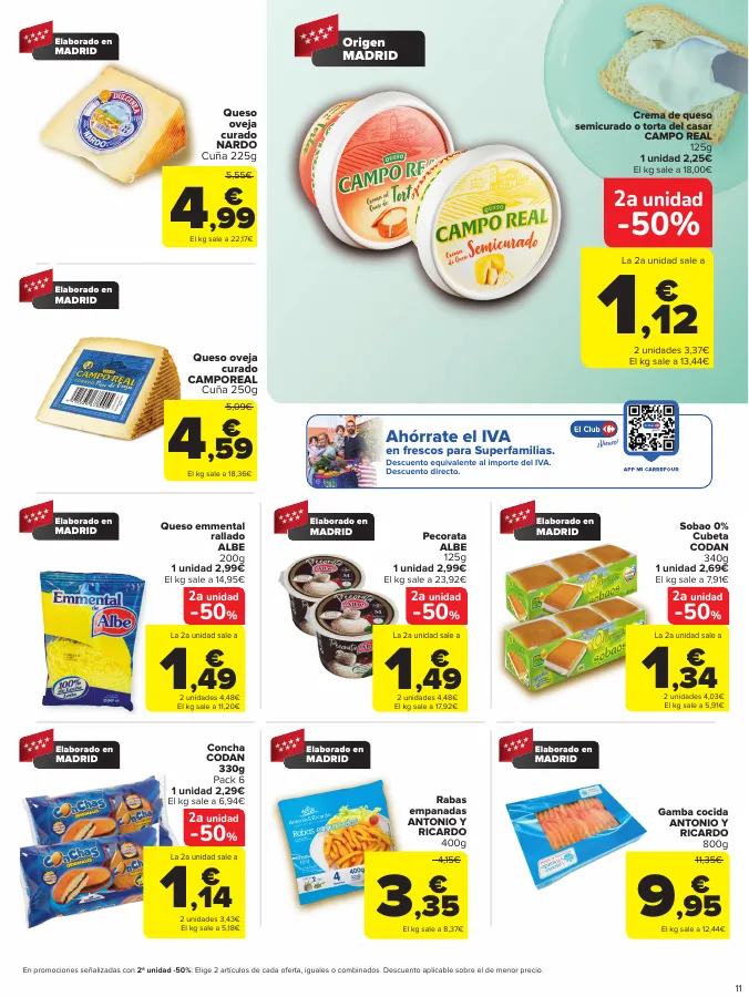 Número de página 11 del folleto promocional de la tienda Carrefour - REGIONAL (Articulos locales de Alimentación, dulces, bebidas) - fecha de vigencia: desde21.03 bis 08.04