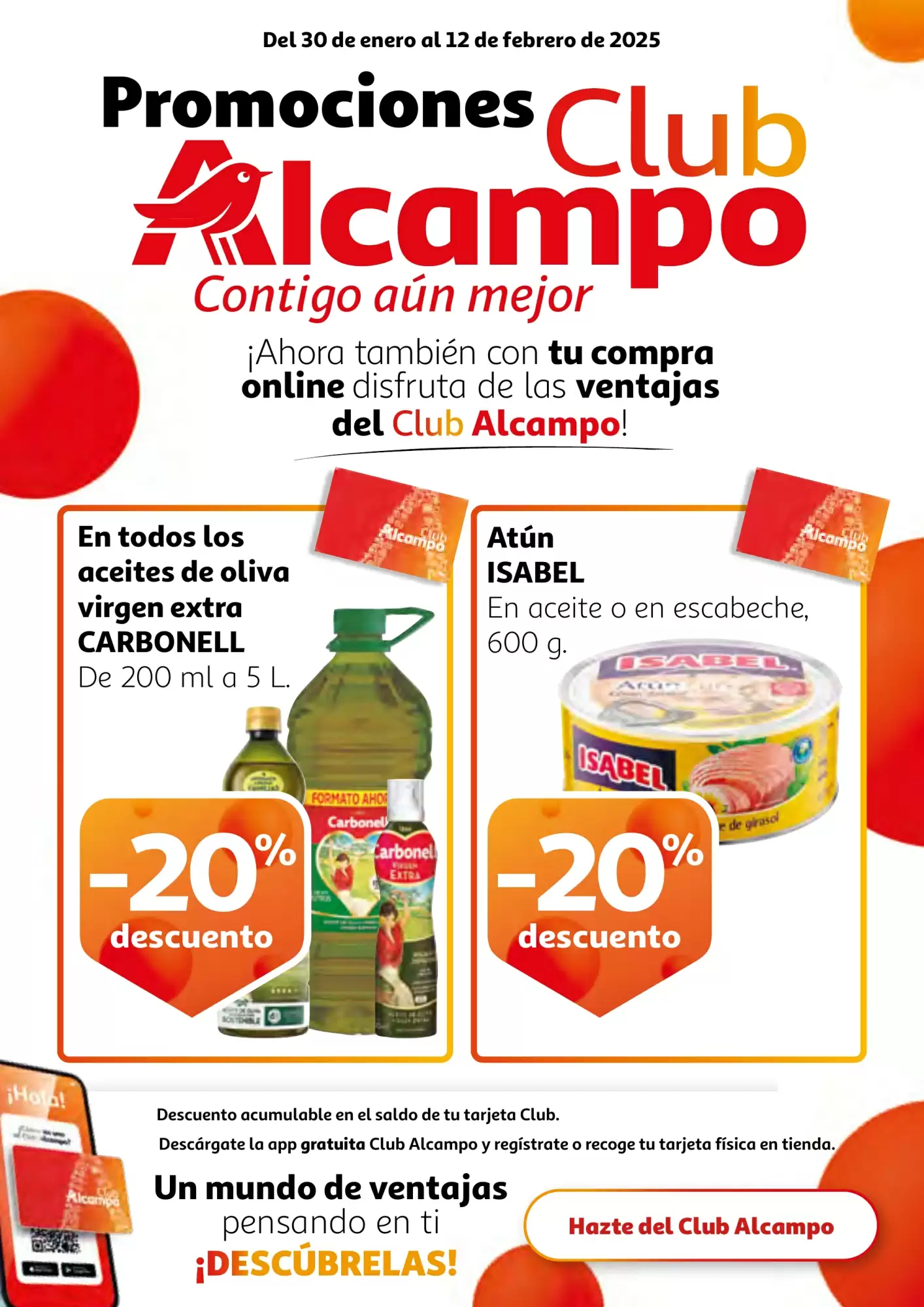 Promociones Club Alcampo Contigo aún mejor