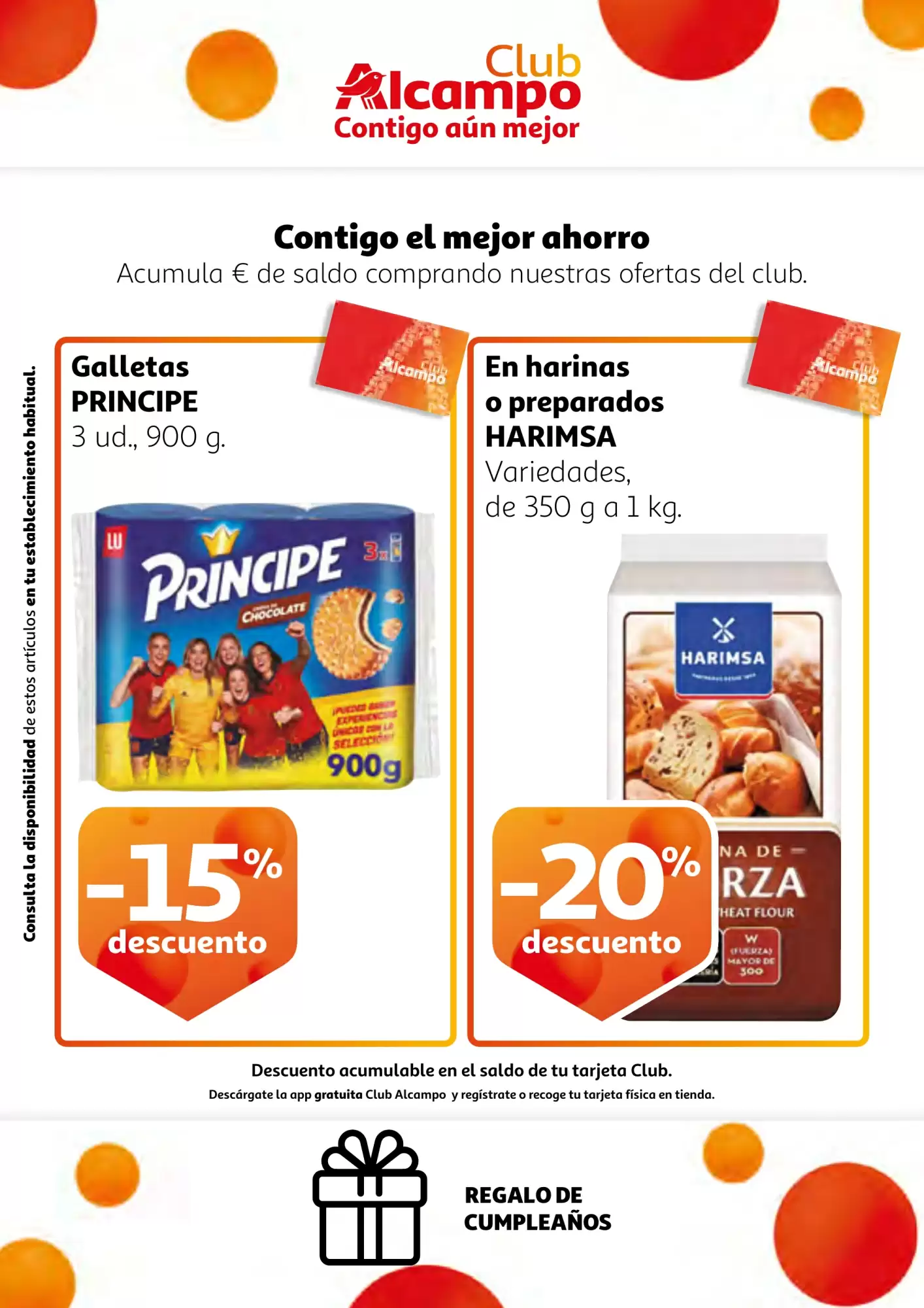 Número de página 13 del folleto promocional de la tienda Alcampo - Promociones Club Alcampo Contigo aún mejor - fecha de vigencia: desde30.01 bis 12.02