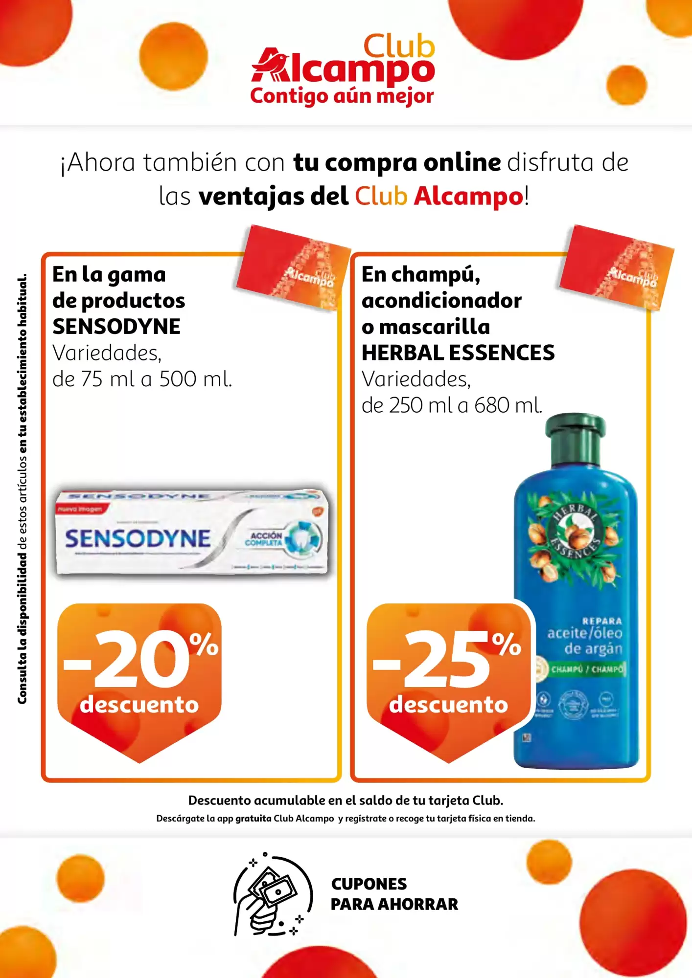 Número de página 18 del folleto promocional de la tienda Alcampo - Promociones Club Alcampo Contigo aún mejor - fecha de vigencia: desde30.01 bis 12.02