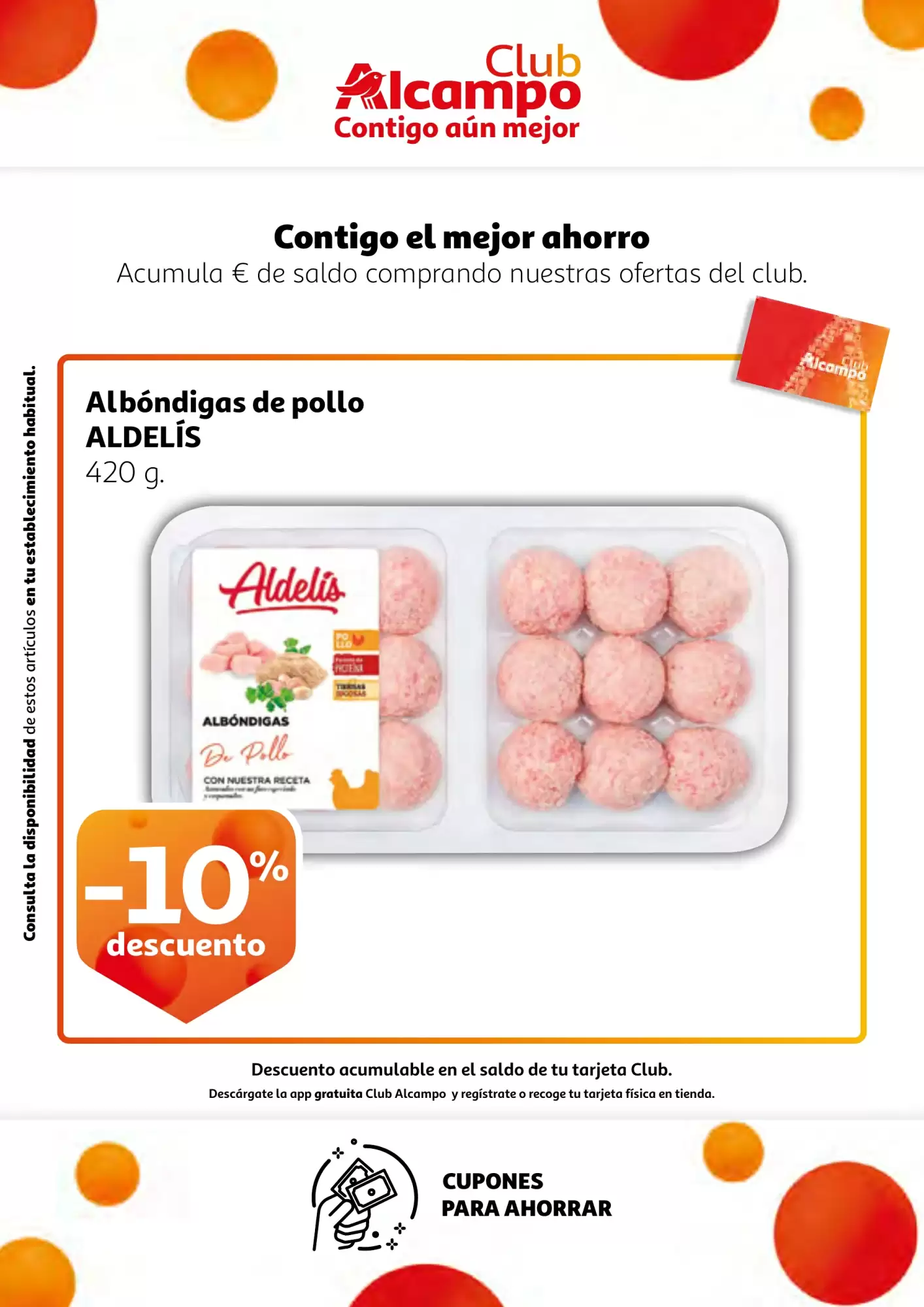 Número de página 3 del folleto promocional de la tienda Alcampo - Promociones Club Alcampo Contigo aún mejor - fecha de vigencia: desde30.01 bis 12.02