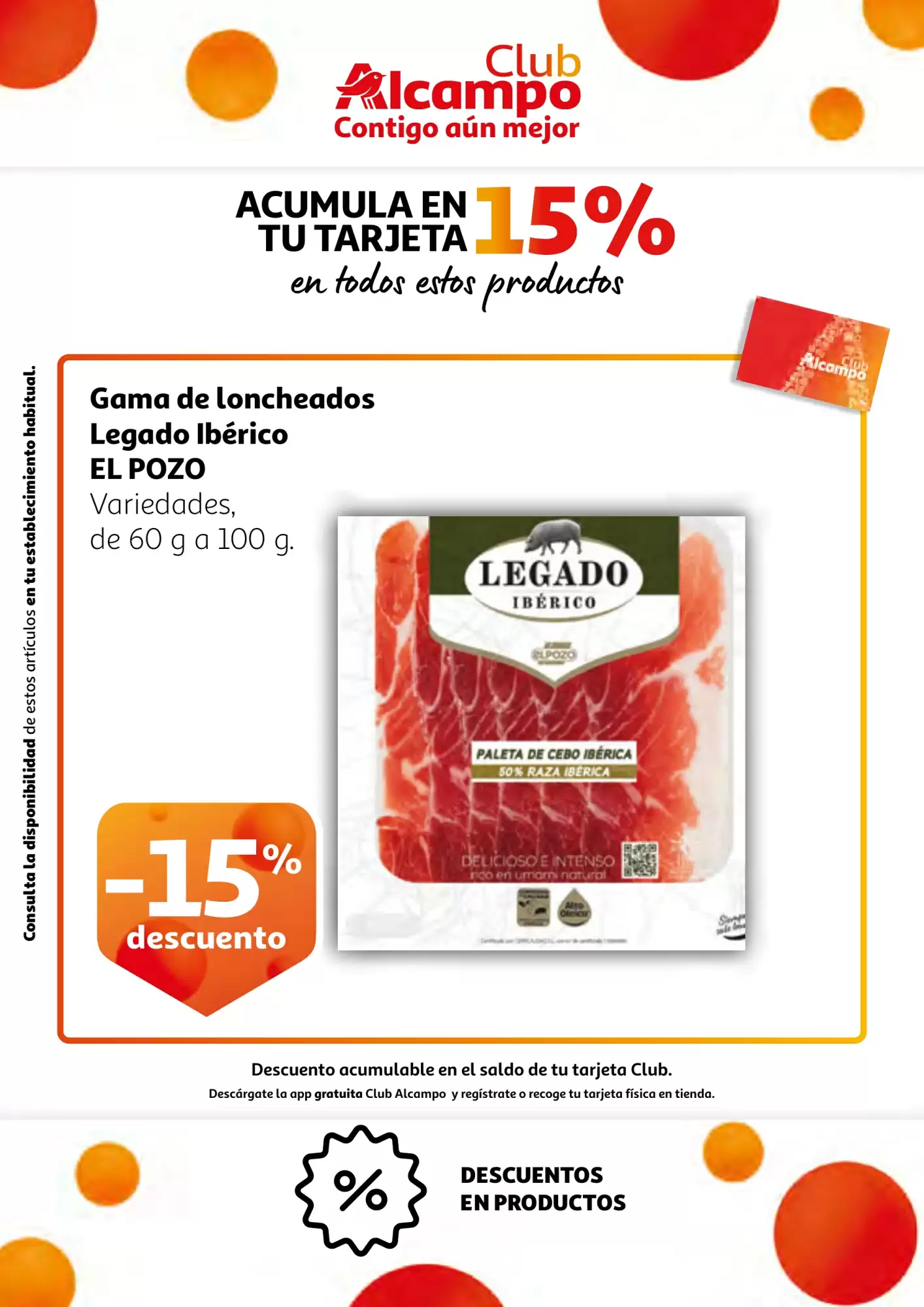 Número de página 6 del folleto promocional de la tienda Alcampo - Promociones Club Alcampo Contigo aún mejor - fecha de vigencia: desde30.01 bis 12.02