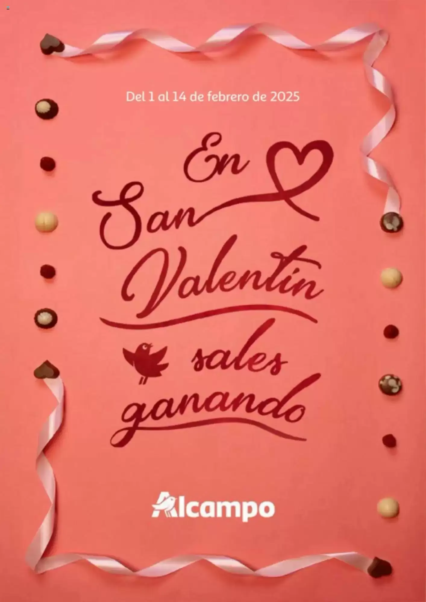 En San Valentin sales ganando