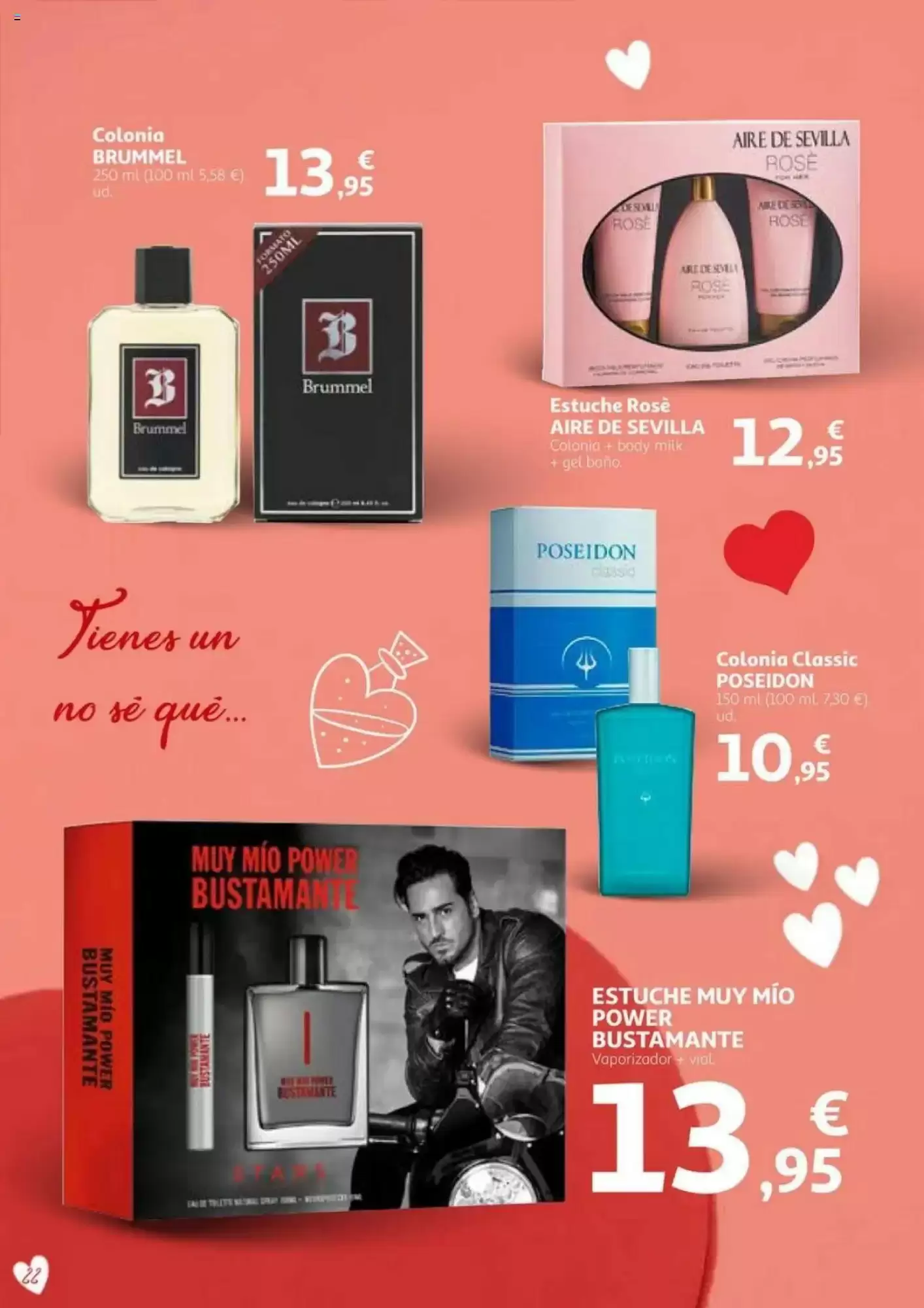 Número de página 22 del folleto promocional de la tienda Alcampo - En San Valentin sales ganando - fecha de vigencia: desde01.02 bis 14.02