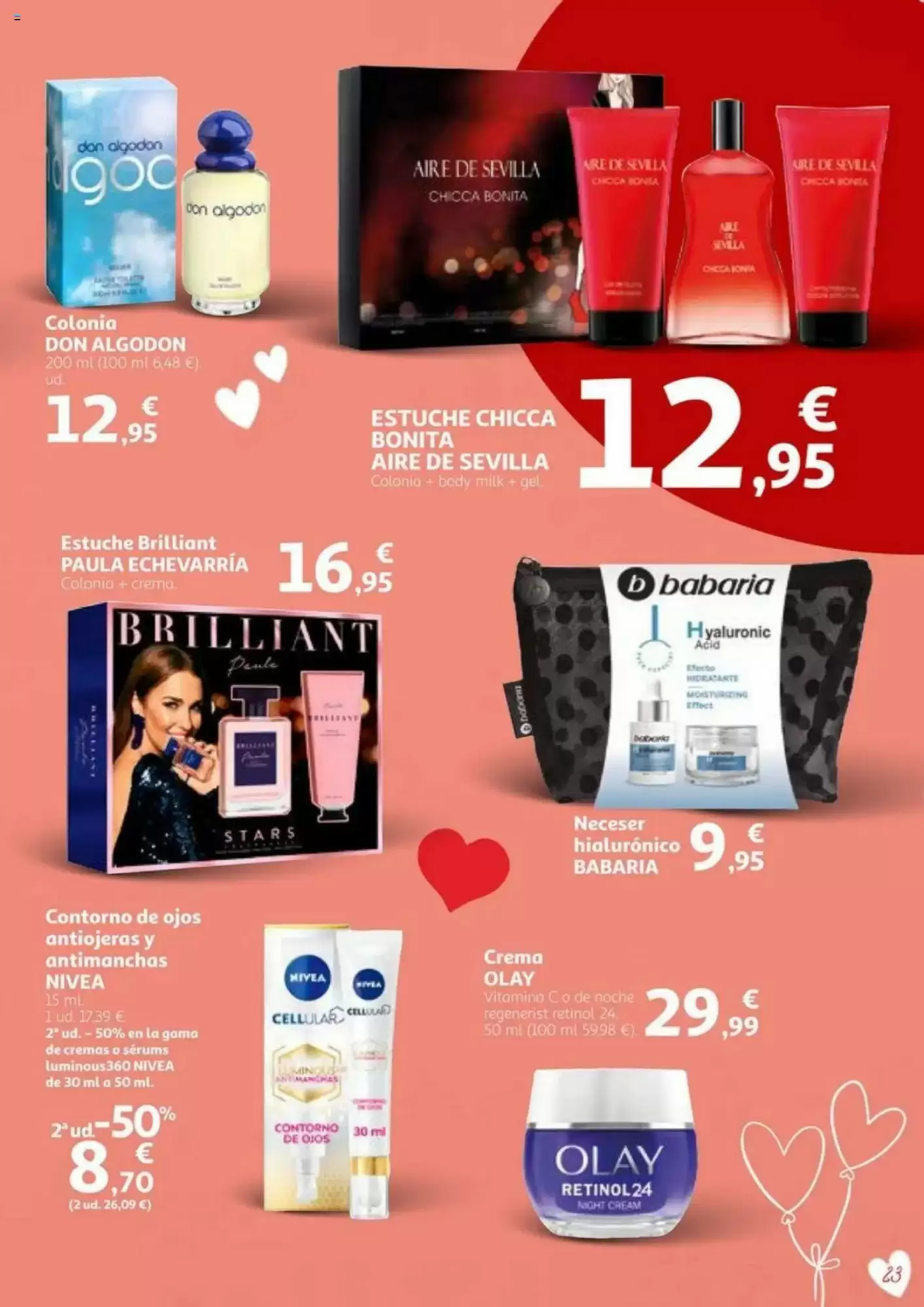 Número de página 23 del folleto promocional de la tienda Alcampo - En San Valentin sales ganando - fecha de vigencia: desde01.02 bis 14.02