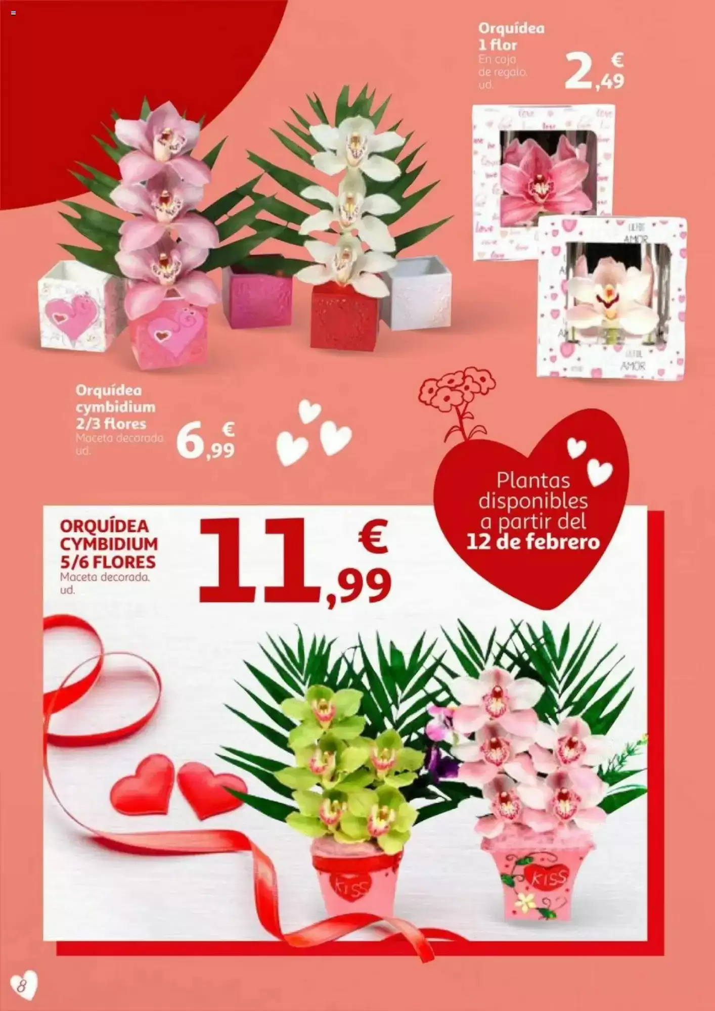 Número de página 8 del folleto promocional de la tienda Alcampo - En San Valentin sales ganando - fecha de vigencia: desde01.02 bis 14.02