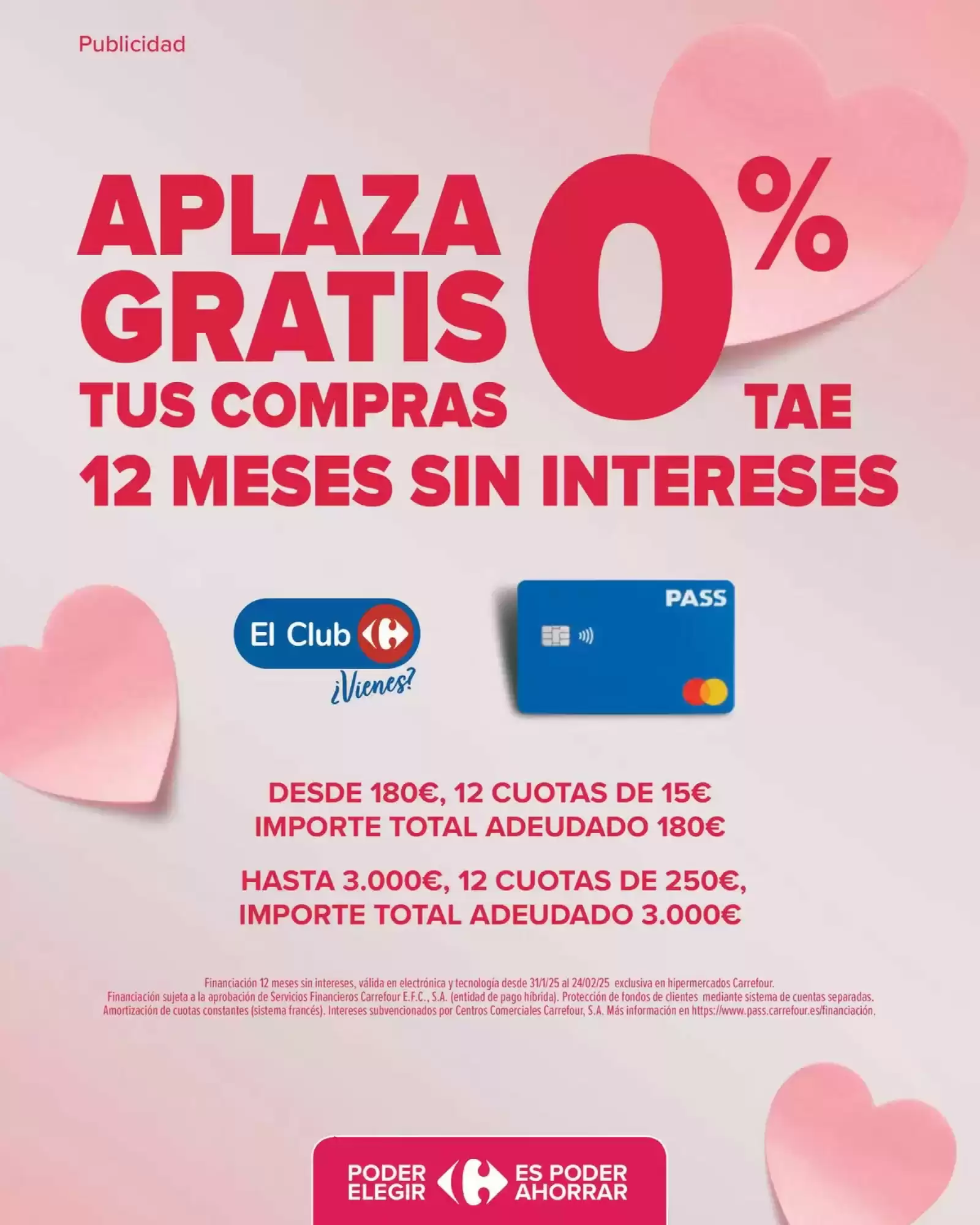 Número de página 15 del folleto promocional de la tienda Carrefour - San Velentin Amor de precios - fecha de vigencia: desde04.02 bis 14.02