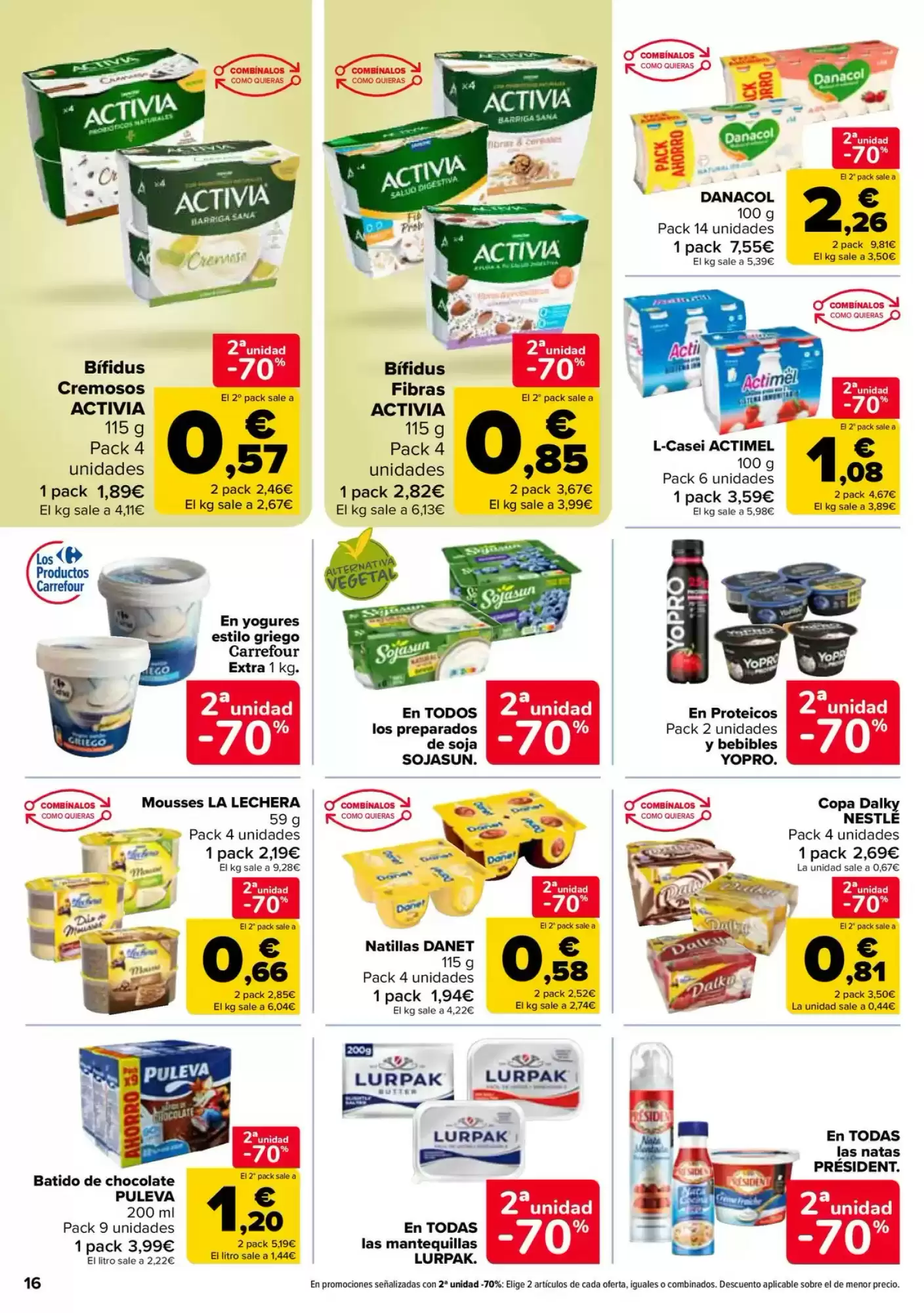 Número de página 16 del folleto promocional de la tienda Carrefour - 50% Que vuelve - fecha de vigencia: desde28.01 bis 12.02