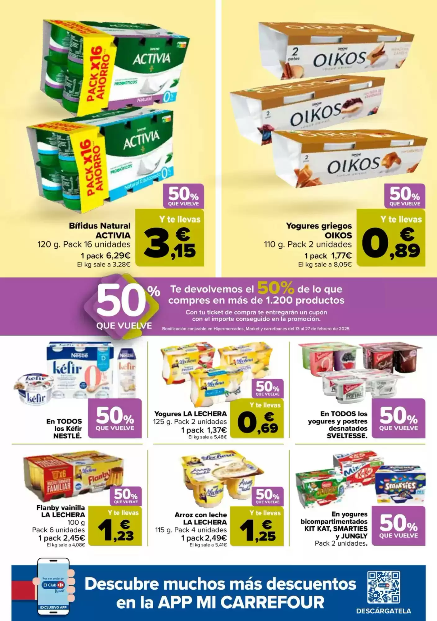 Número de página 17 del folleto promocional de la tienda Carrefour - 50% Que vuelve - fecha de vigencia: desde28.01 bis 12.02