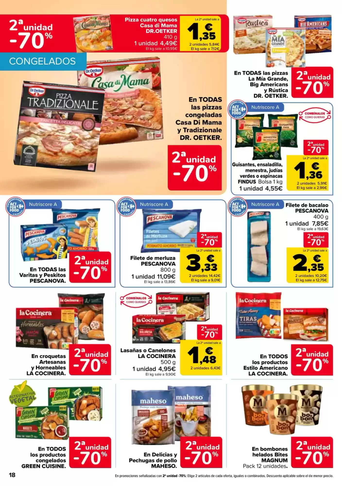 Número de página 18 del folleto promocional de la tienda Carrefour - 50% Que vuelve - fecha de vigencia: desde28.01 bis 12.02